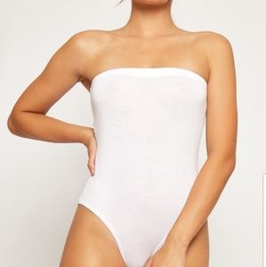 Tube top bodysuit